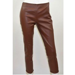 The Row lambskin skinny pant